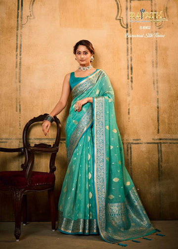 Banarasi Tissue Traditional Wear Sarees