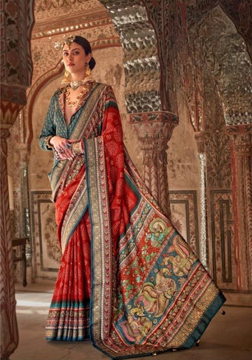 Viscose Silk Party Wear Saree